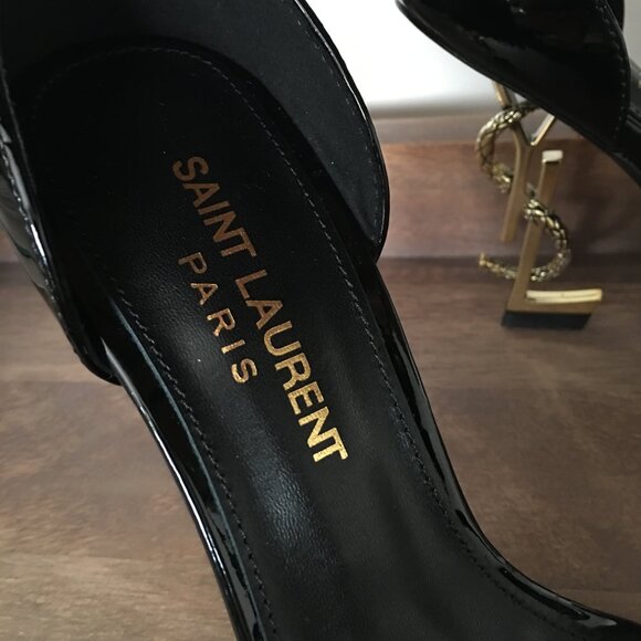 YSL Opyum Heel Sandals Size 38 - Picture 3 of 4